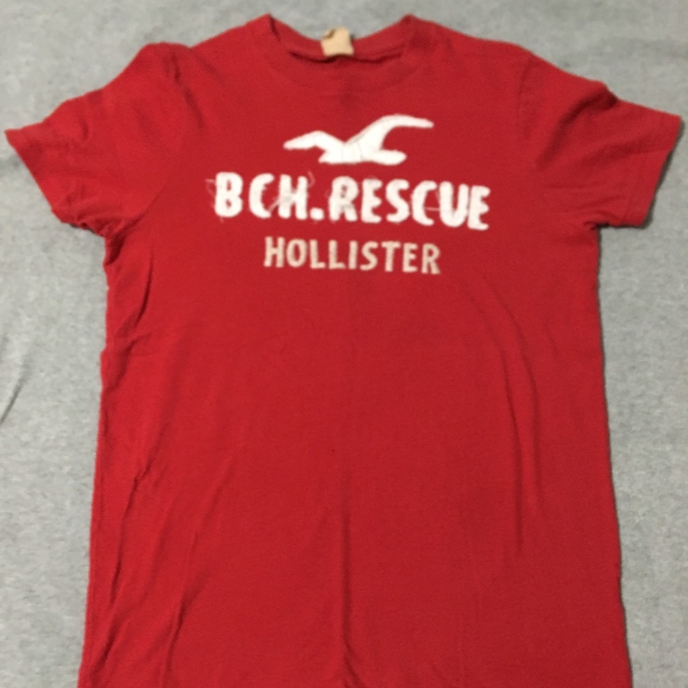 Men’s Red Medium Hollister T-Shirt